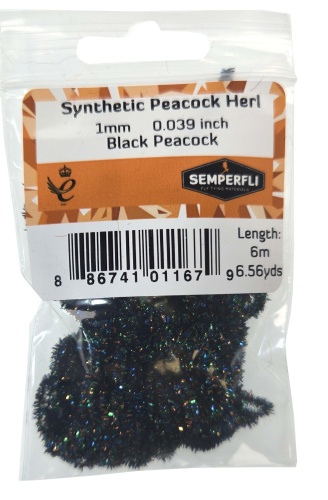 Synthetic Peacock Herl 1mm Micro